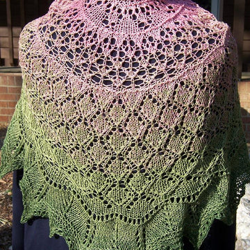 A Slice of Summer shawl
