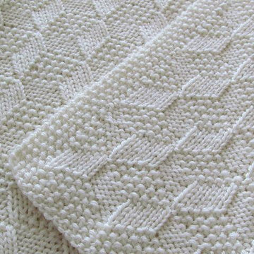 Building Blocks Reversible Baby Blanket