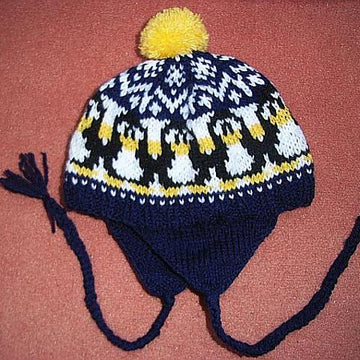Penguin baby cap