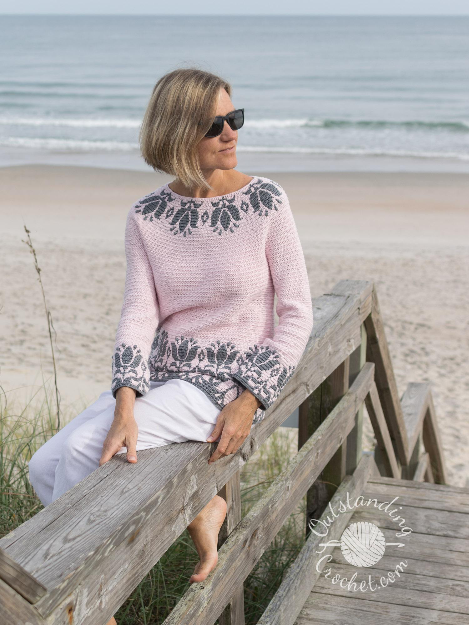 Tulip Mosaic Sweater