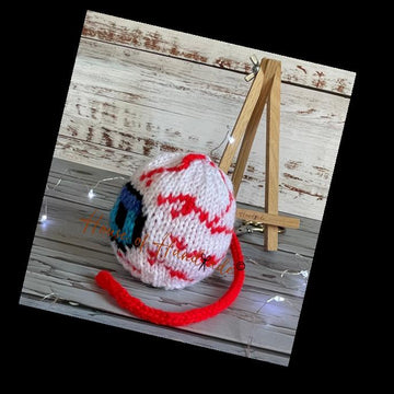Eyeball Chocolate Orange Cover Knitting Pattern