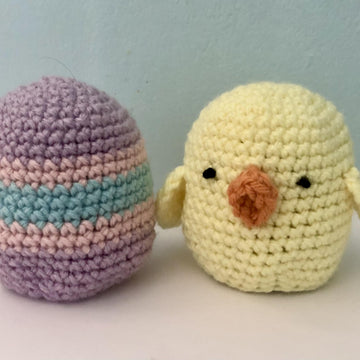 Crochet Reversible Easter Egg and Chick Pattern