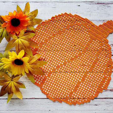 Pumpkin Doily