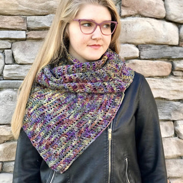 Harvest Warmth Modern Scarf / Shawl
