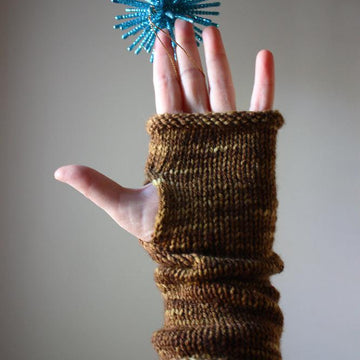 Longue Fingerless Mittens or Mitts