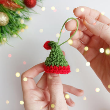 Mini Christmas Hat, Santa hat ornament