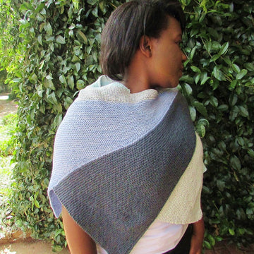 Colour Block Shawl