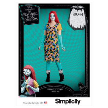 Simplicity Misses' Knit Costume and Face Mask S9344 - Sewing Pattern