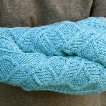 Long Patchwork Mitts