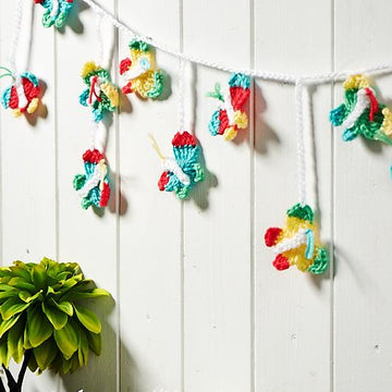 Butterfly bunting