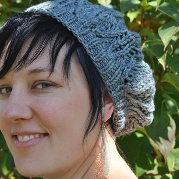 Frozen Leaves Bulky Beret