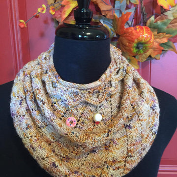 Needles Up Amulet Cowl