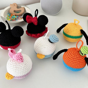 Classic Cartoon Friends Inspired Christmas Ornament Crochet Pattern Bundle PDF