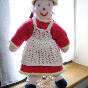 Victorian Soft Knitted Dolly