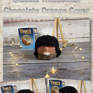 Claudia Winkleman Chocolate Orange Cover Knitting Pattern