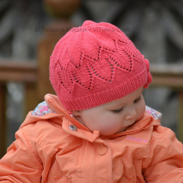 Coralline Flower Hat