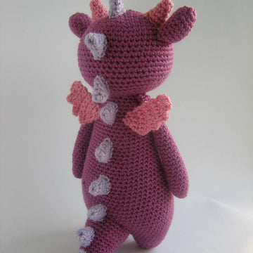 Dragon with Spikes Crochet Amigurumi Pattern