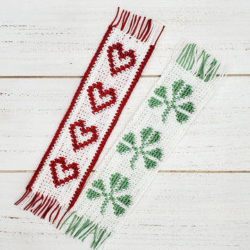 Heart & Leaf Bookmarks