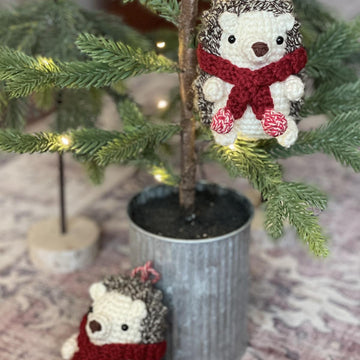 Hedgehog Christmas Ornament