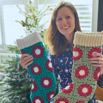 Poinsettia Stocking