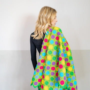 Whimsical Garden Shawl