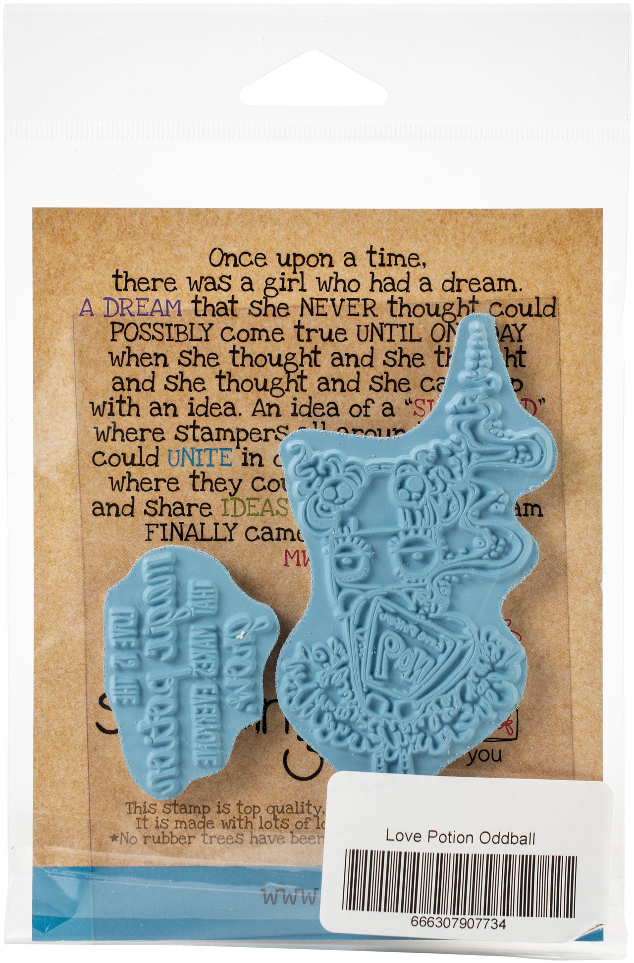 Stamping Bella Cling Stamps - Love Potion Oddball