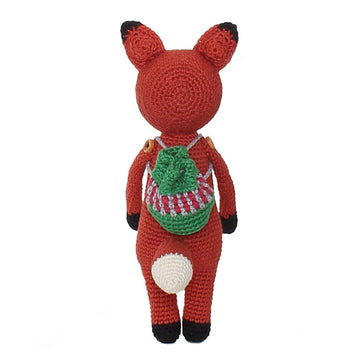 Teddington the Fox amigurumi