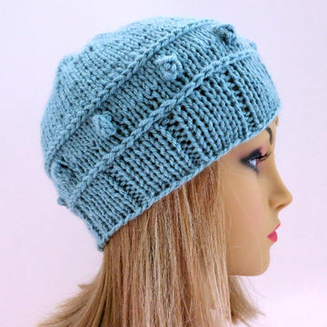 Kalista – Vikkel Braid and Celtic Bobbles Hat