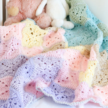 Spring Abstract Blanket