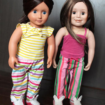 Bitty Bunny Doll Slippers