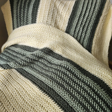 Striped Serenity Blanket