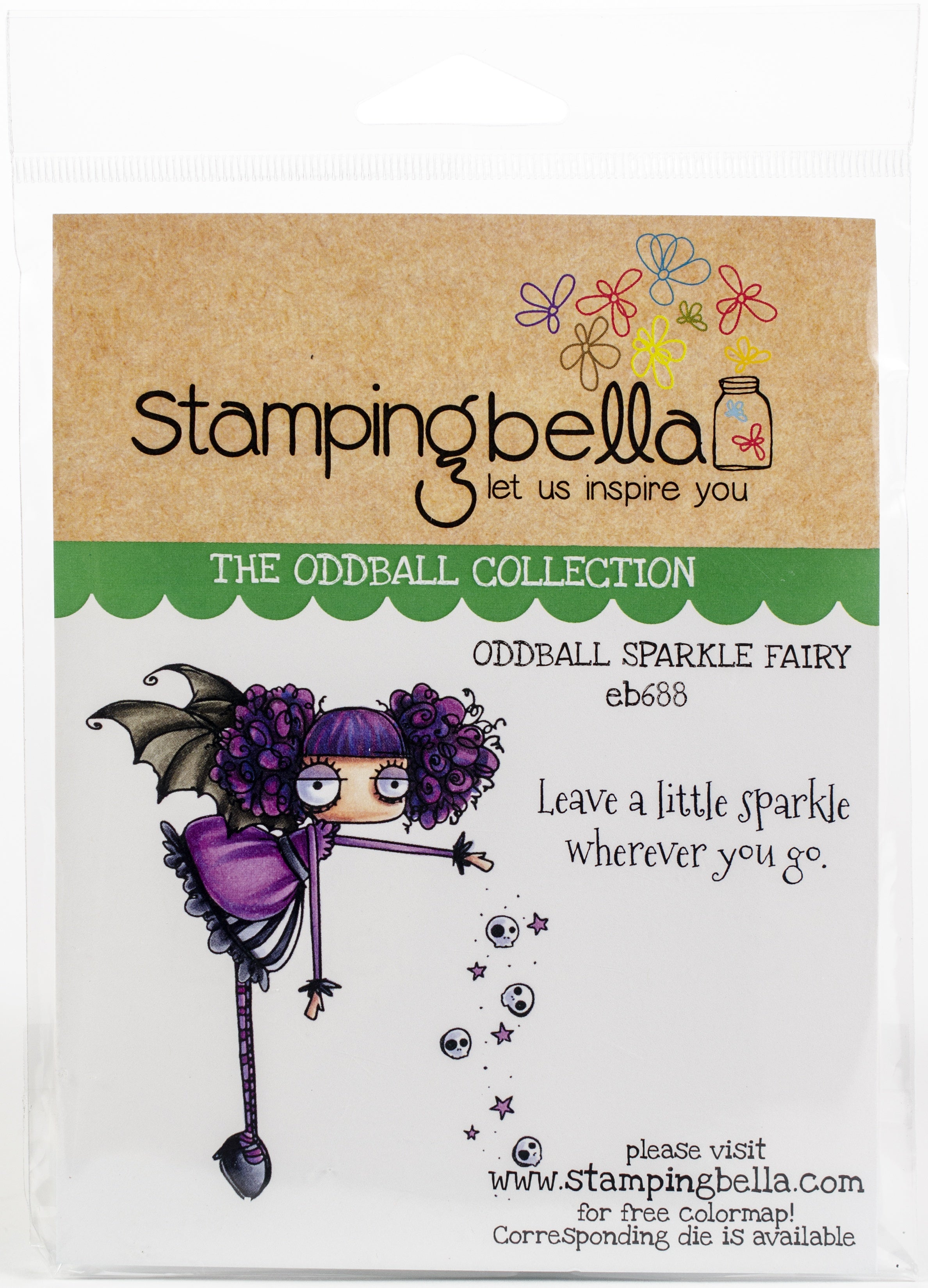 Stamping Bella Cling Stamps - Oddball Sparkle Fairy