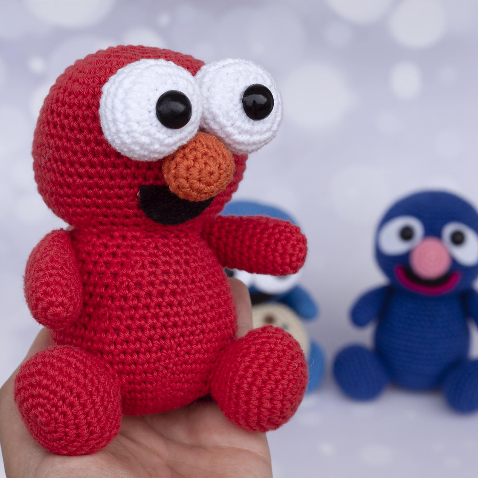 Elmo, Triki and Grover