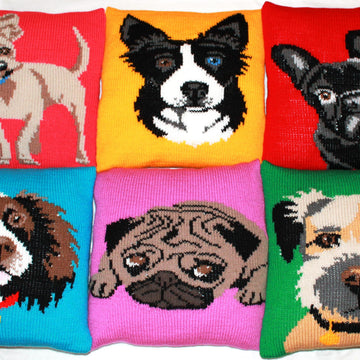 Ruby Cavalier King Charles Spaniel Cushion Cover