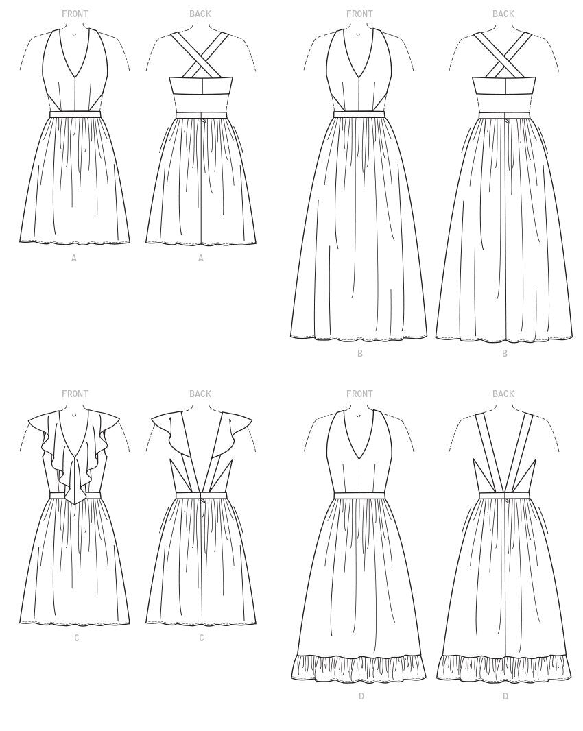McCall's Misses' Dresses M7951 - Sewing Pattern