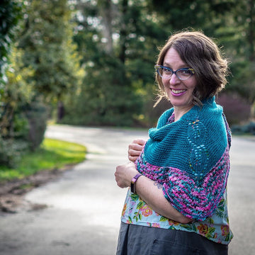 Leaf Line Shawl