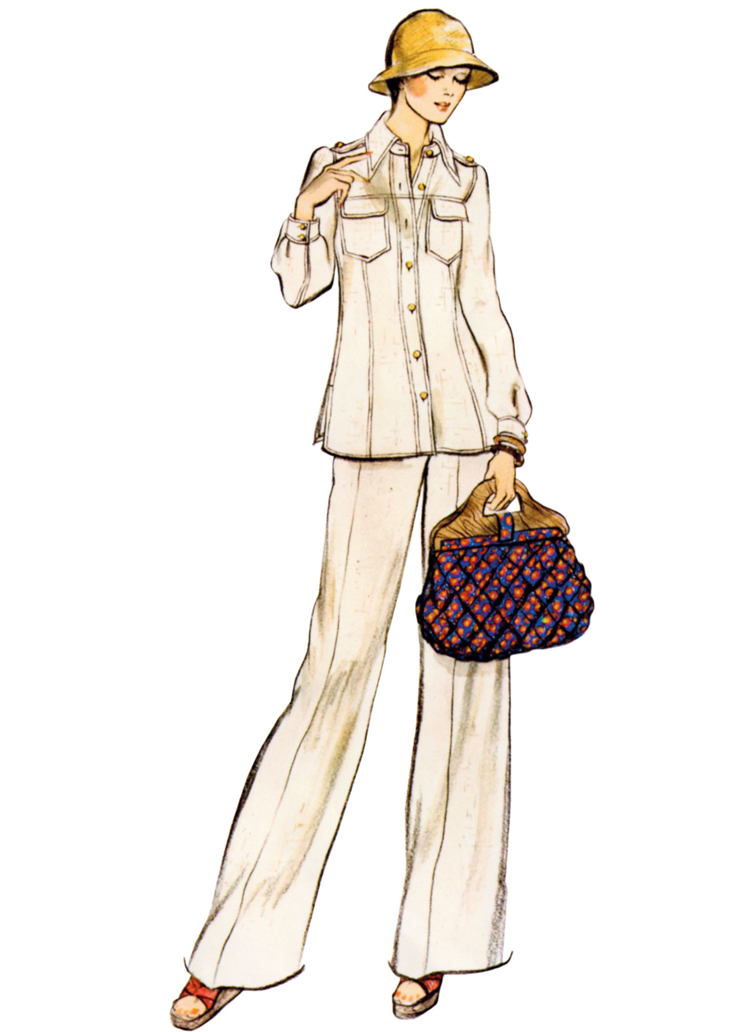 Vogue Sewing Misses' Jacket and Pants V1966 - Sewing Pattern