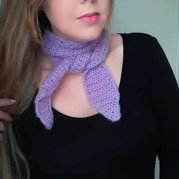 Crochet Alice Neckerchief Scarf Pattern