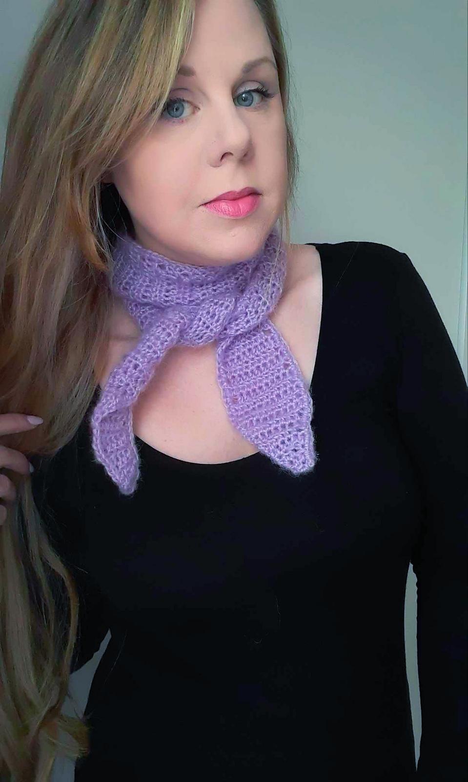 Crochet Alice Neckerchief Scarf Pattern