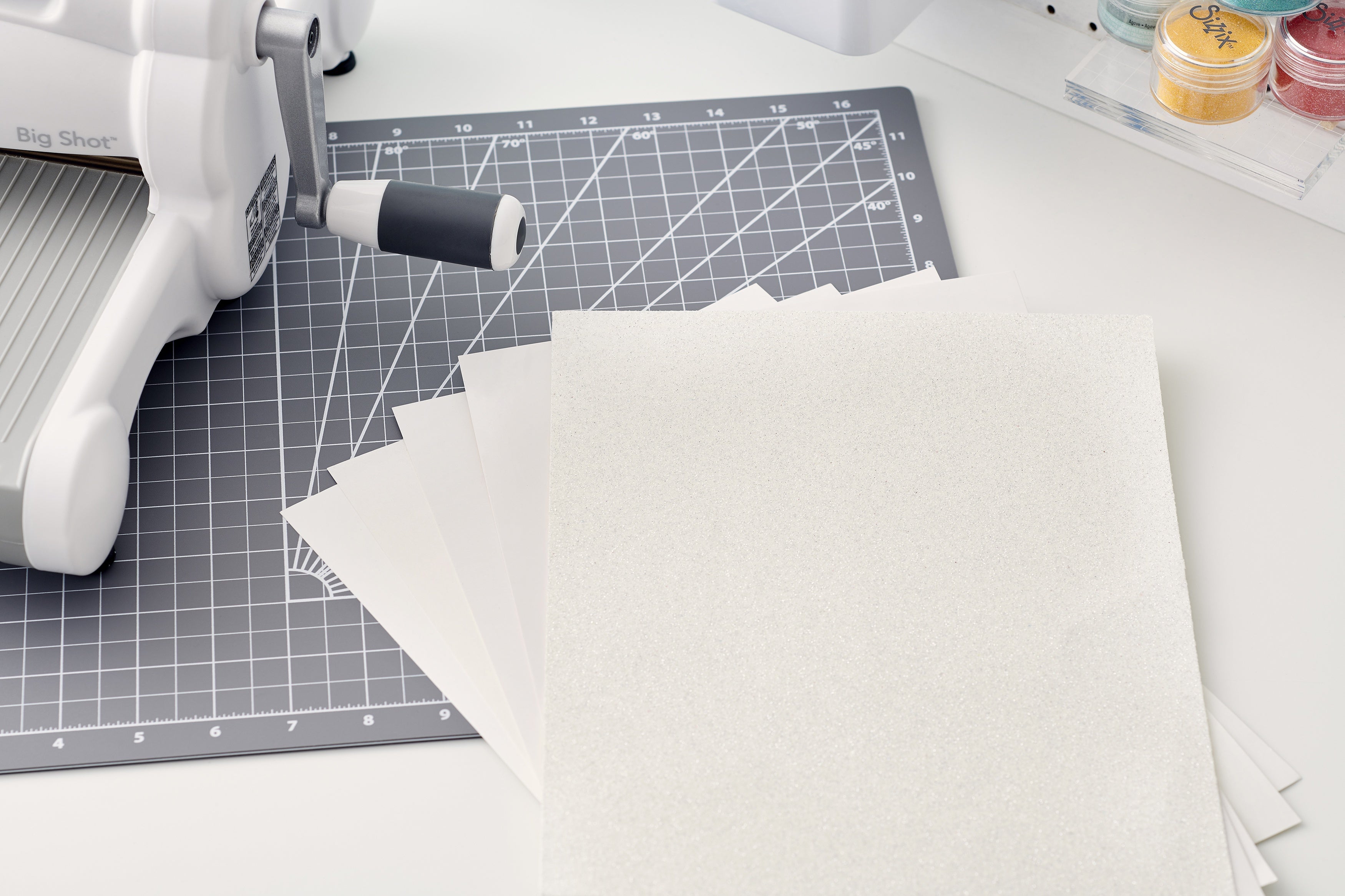 Sizzix Surfacez Opulent Cardstock Pack 8"X11.5" 50/Pkg - Ivory