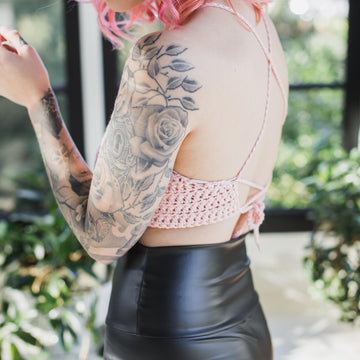 Peek A Boo Crop Top