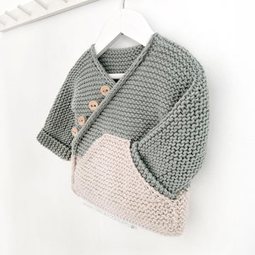 6-12 months - COMFY Knitted Jacket