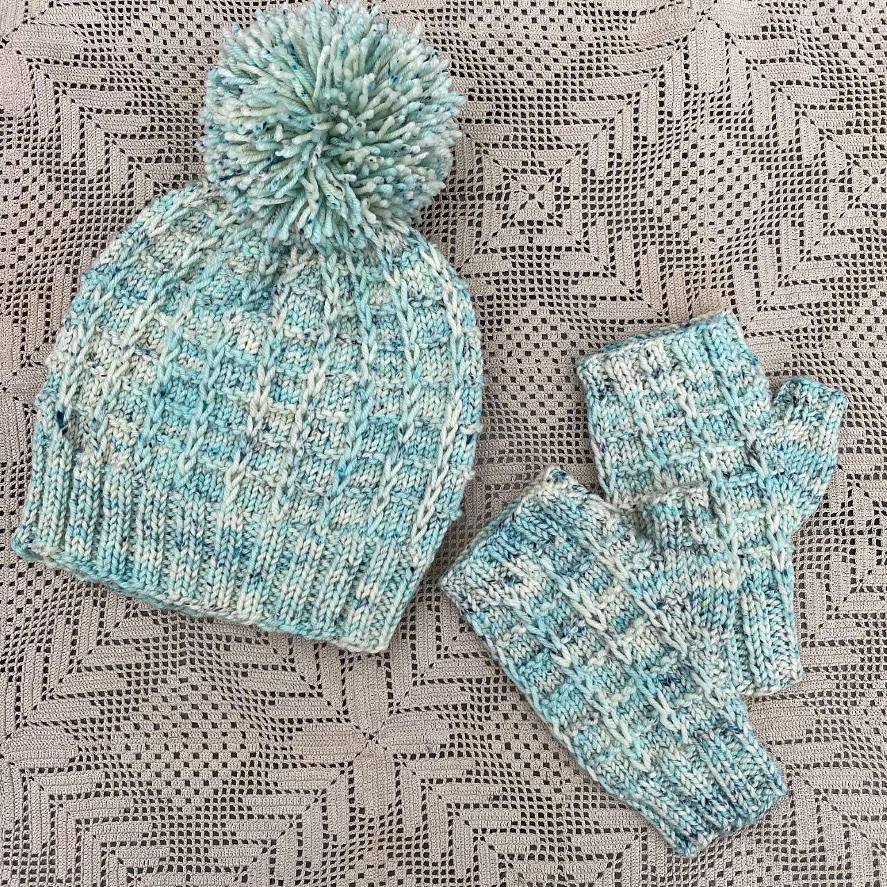 Cozy Hearth Hat Set