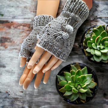 Spider Fingerless Gloves