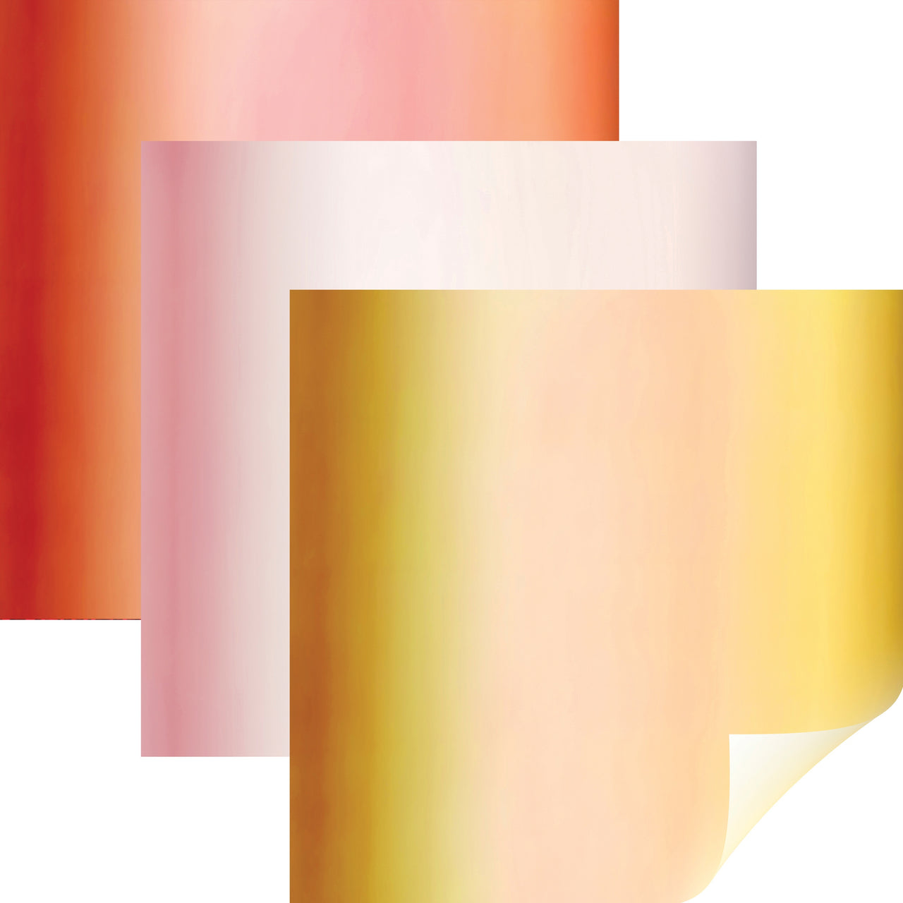 Cricut Holographic Vinyl Sampler 12"X24" 3/Pkg - Berry Sorbet