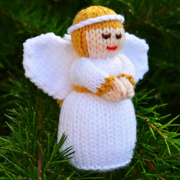 Christmas Dolls Knitting Pattern - Toy Knitting Pattern