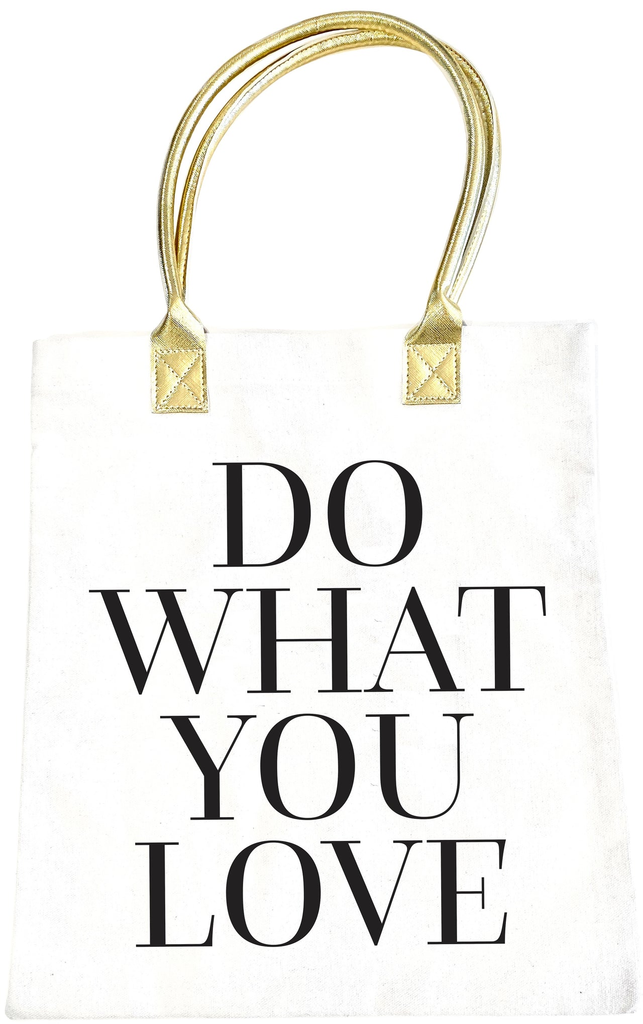 Teresa Collins Totebag 16"X13" - Do What You Love -White
