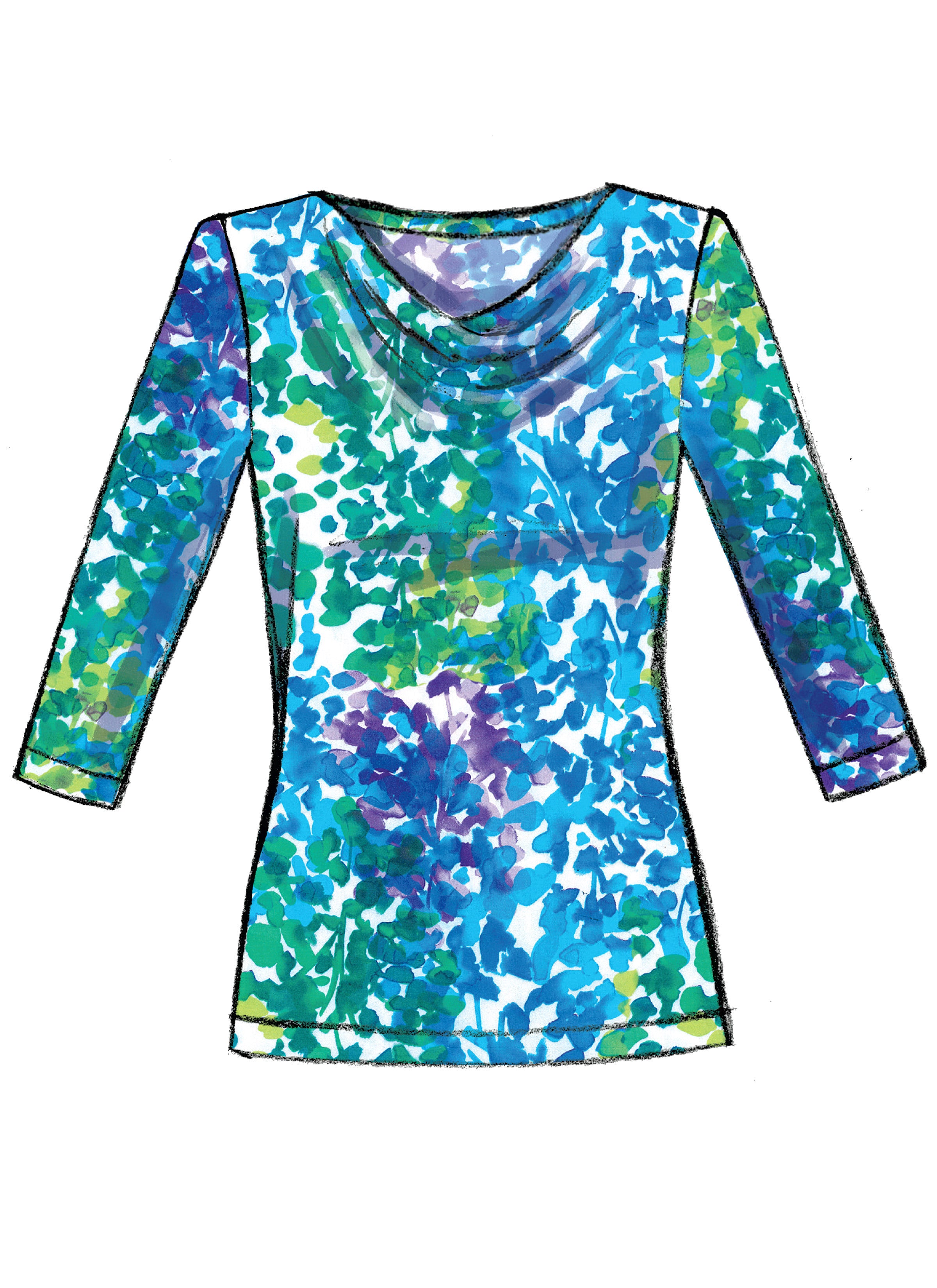 McCall's Misses' Tops M6963 - Sewing Pattern