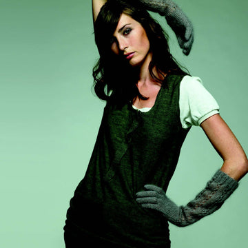 Adele Gloves in Rowan Kidsilk Haze - Downloadable PDF