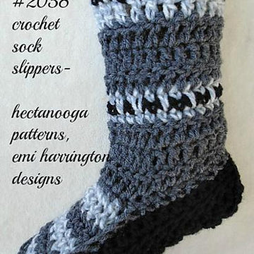 2038 - sock slippers